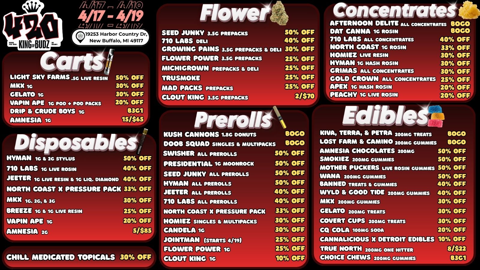 new buffalo 420 deals