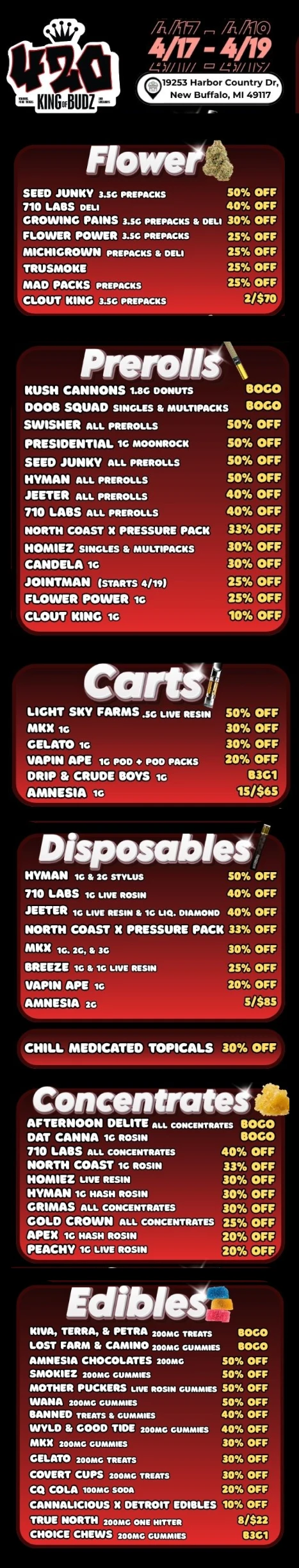 new buffalo 420 deals