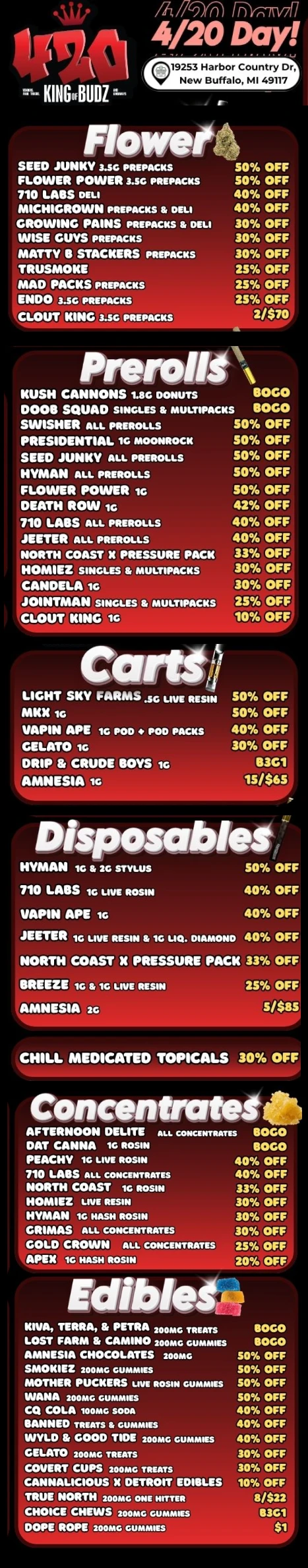 new buffalo 420 deals