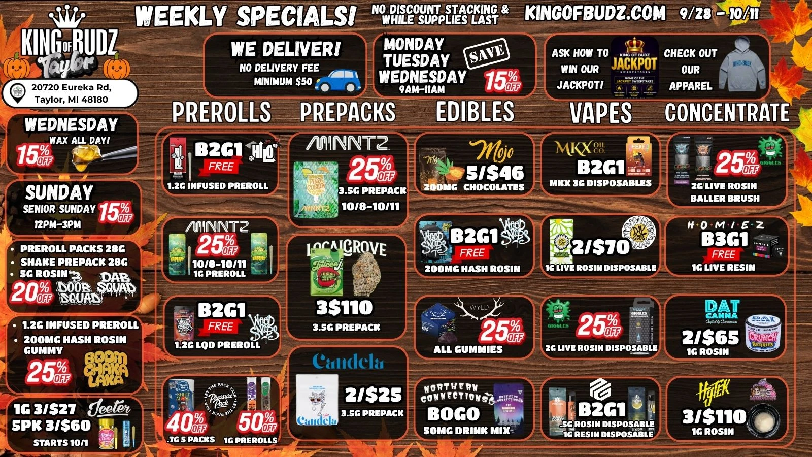 Harvest These Deals