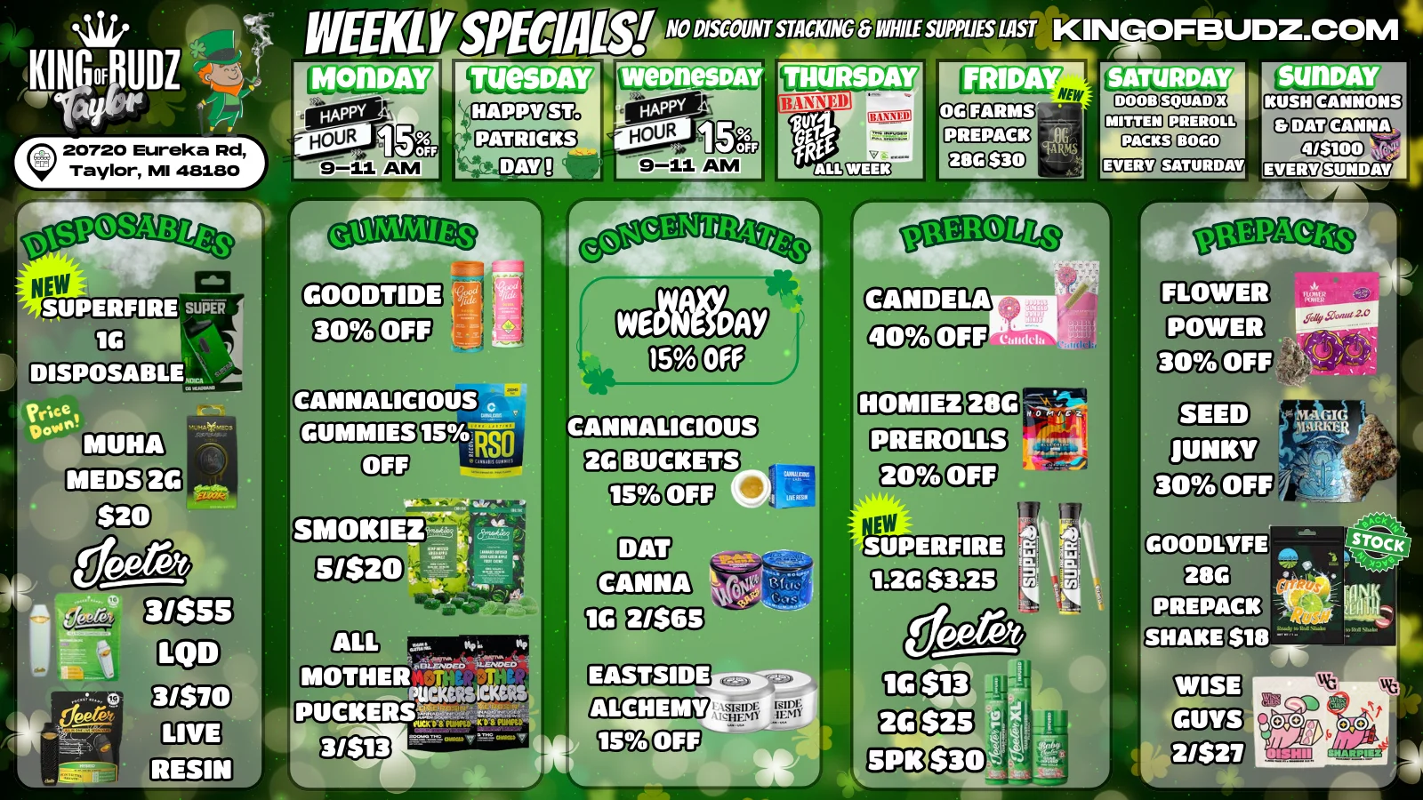 St. Patrick's Day Feature Week