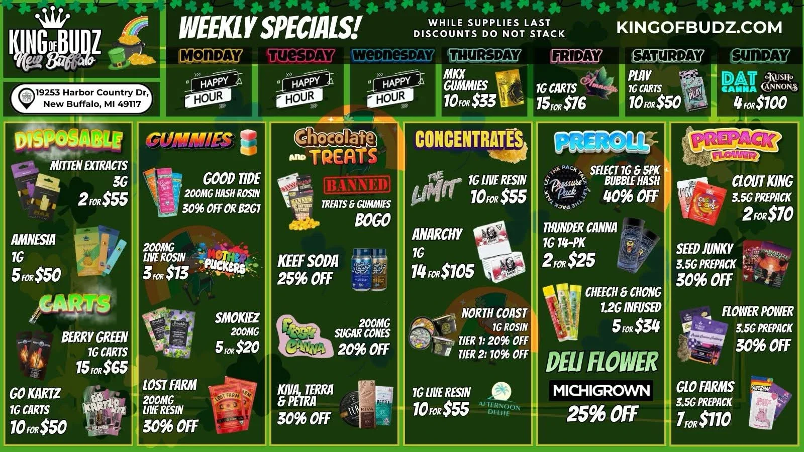 St. Patrick's Day Feature Week