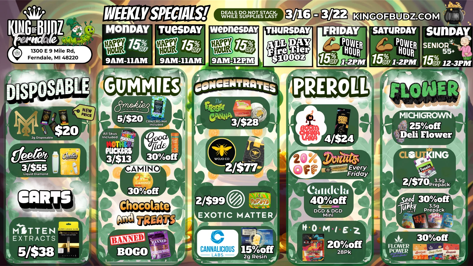 St. Patrick's Day Feature Week