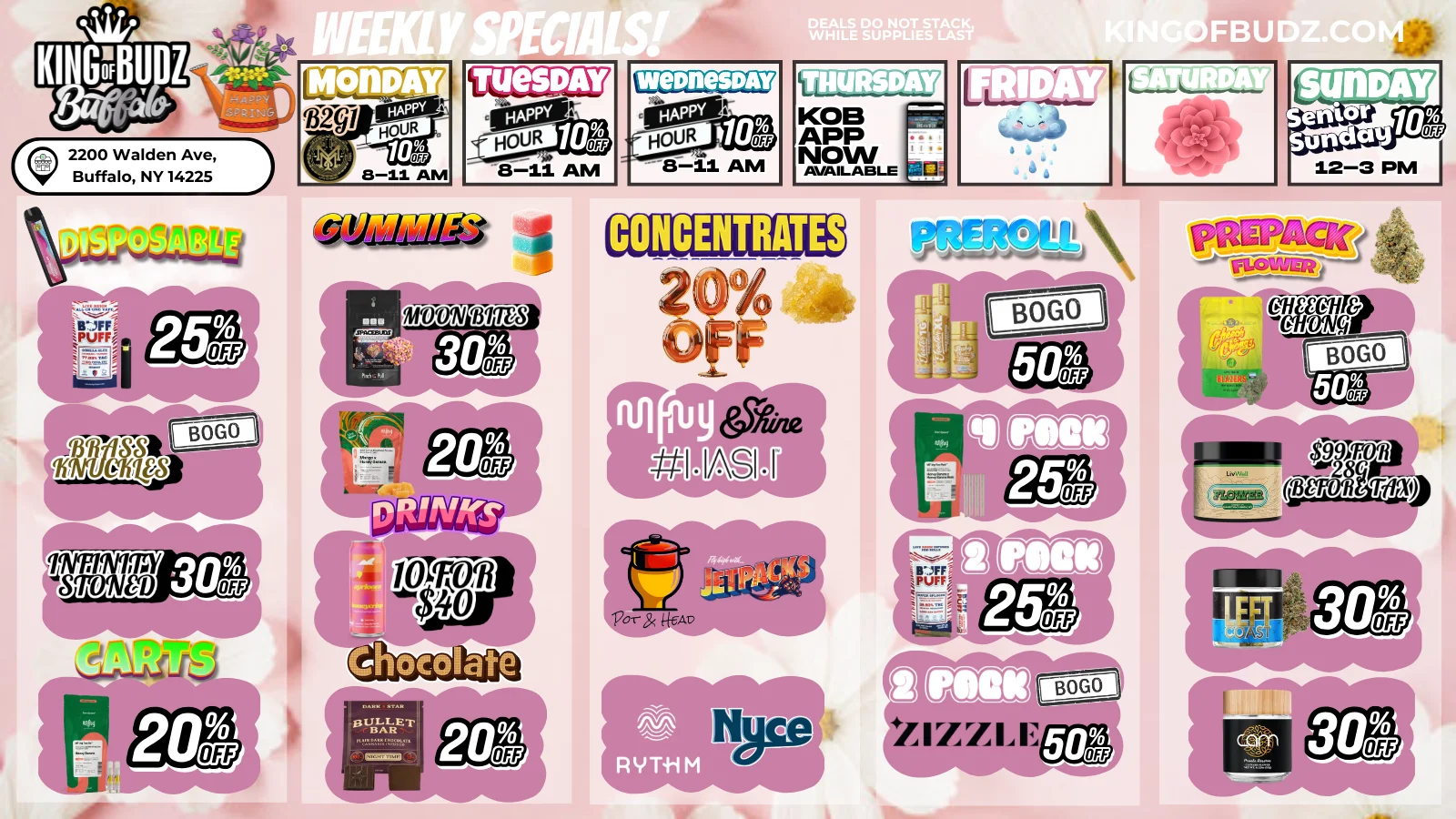 Bracket and Bundle Deals