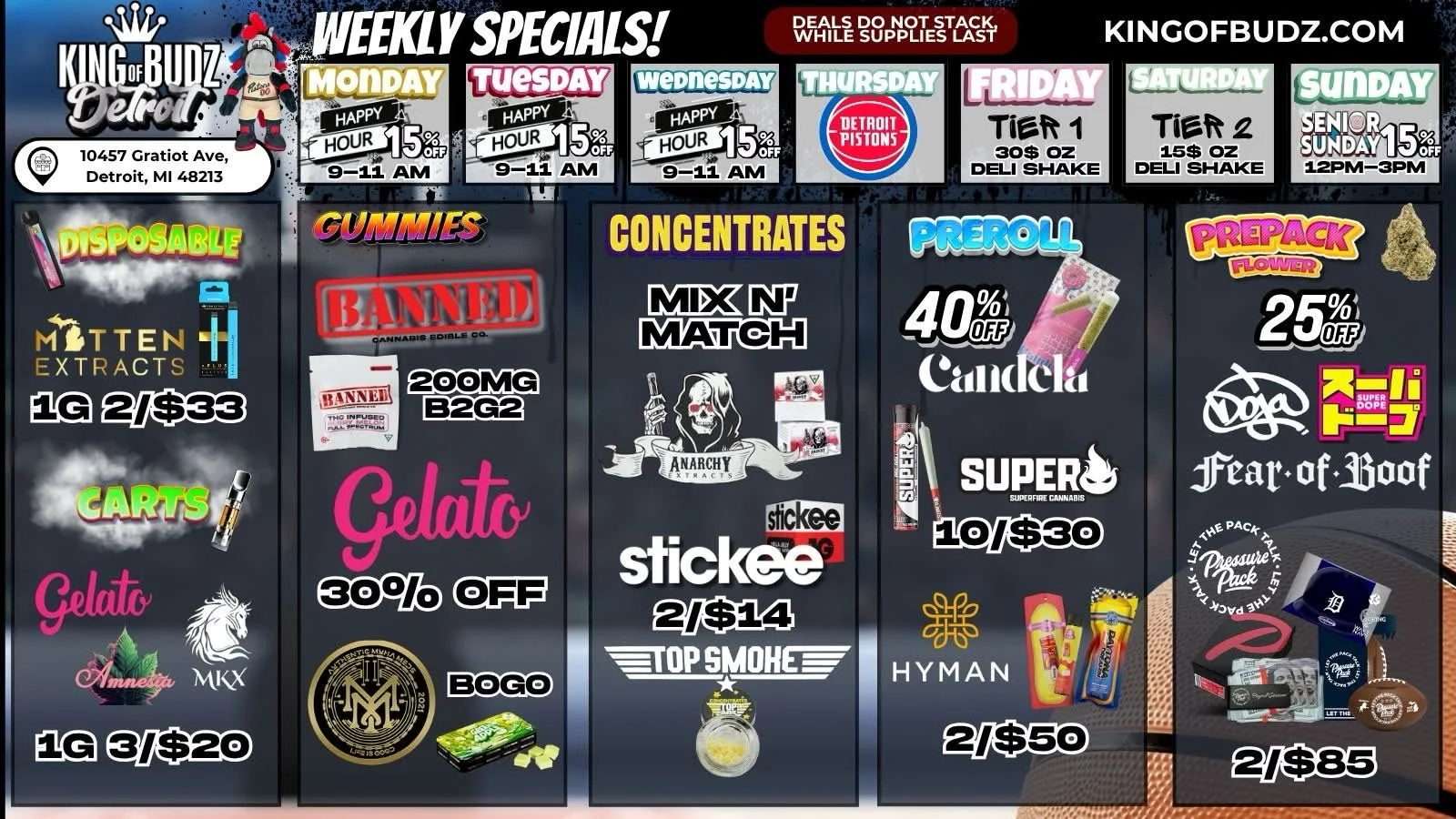 Bracket and Bundle Deals