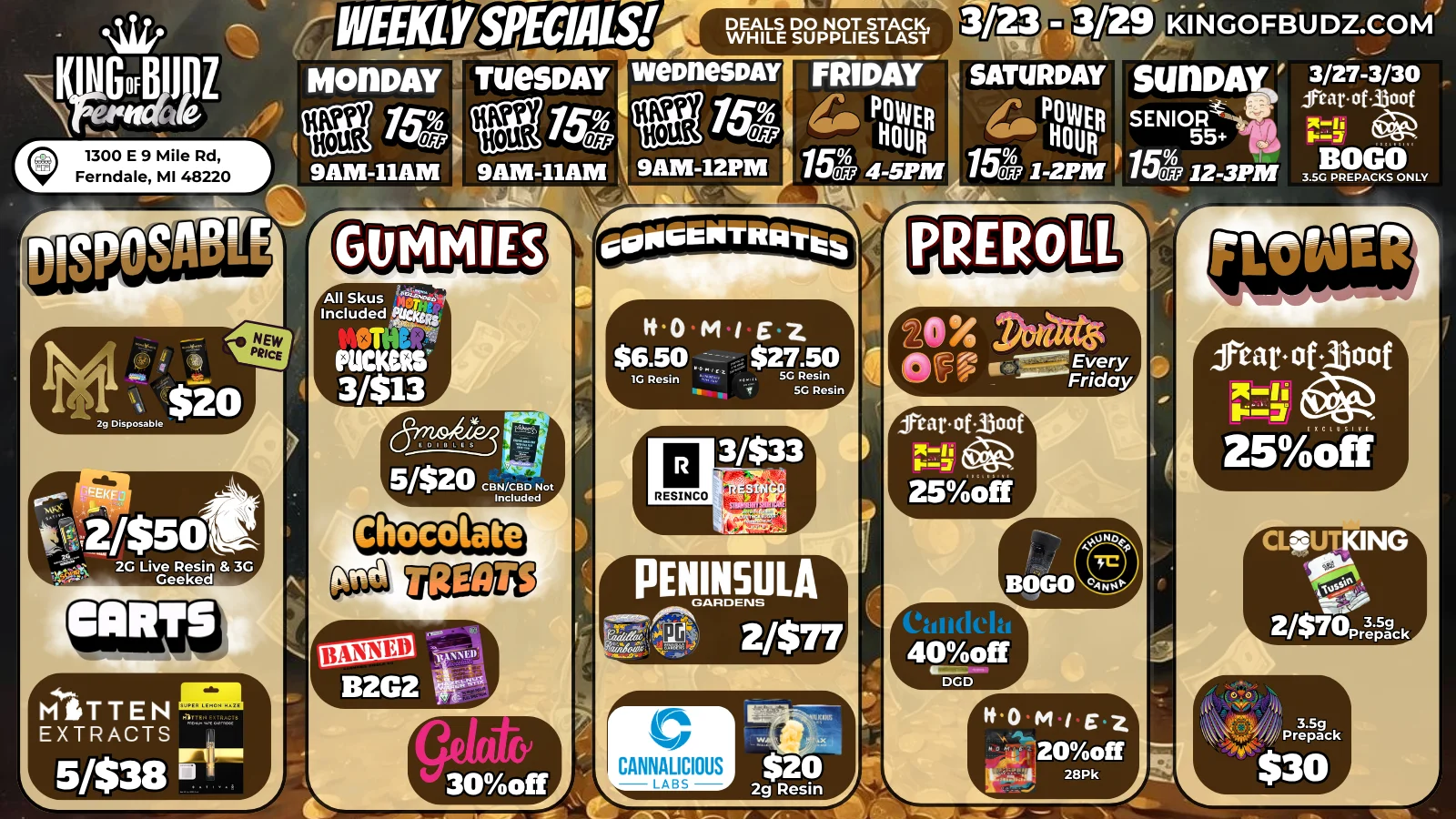 Bracket and Bundle Deals