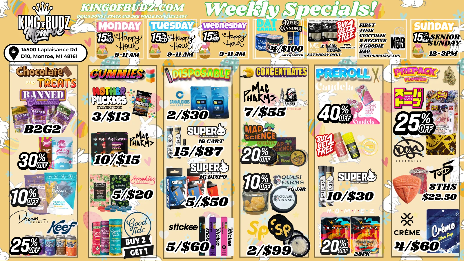 Bracket and Bundle Deals