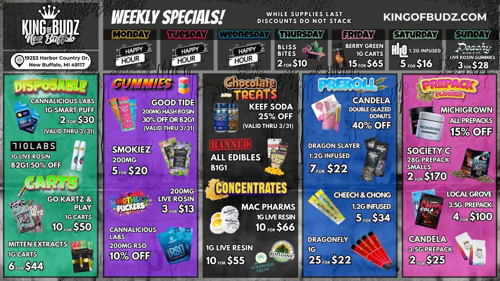 High on Spring: Easter Specials