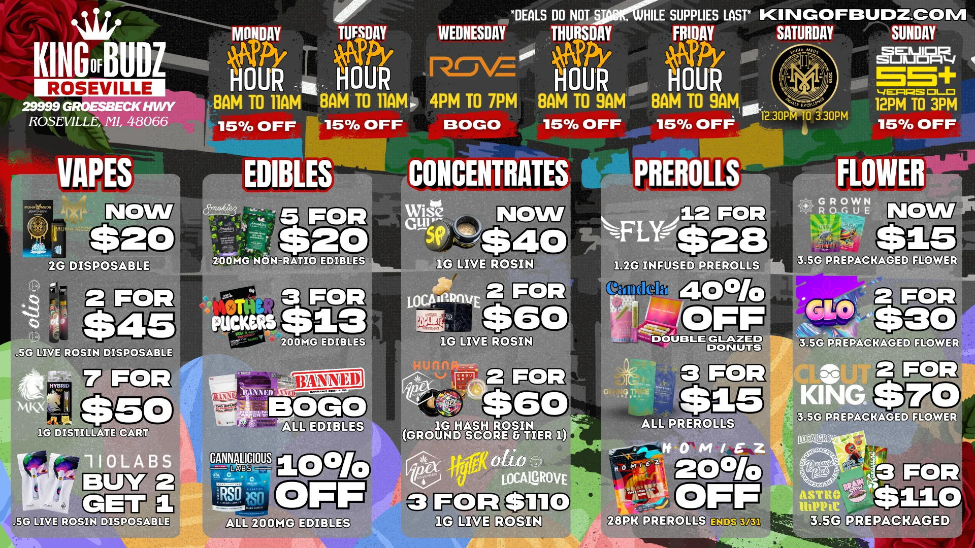 High on Spring: Easter Specials