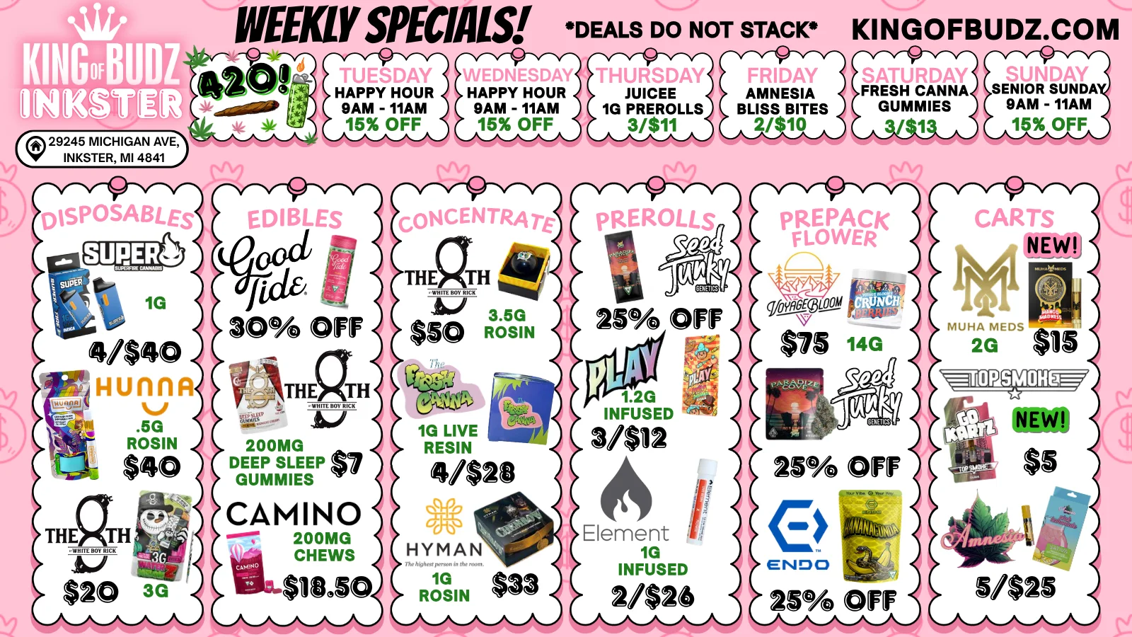 Weekly Deals