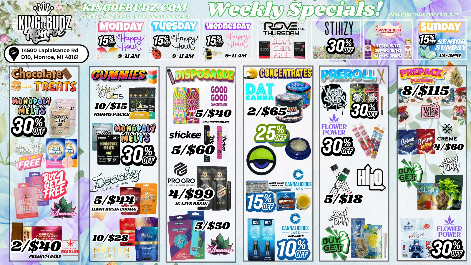 Weekly Deals