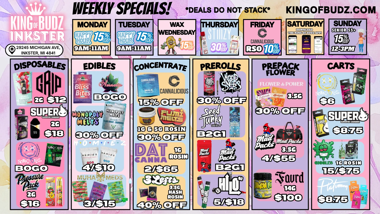 Weekly Deals