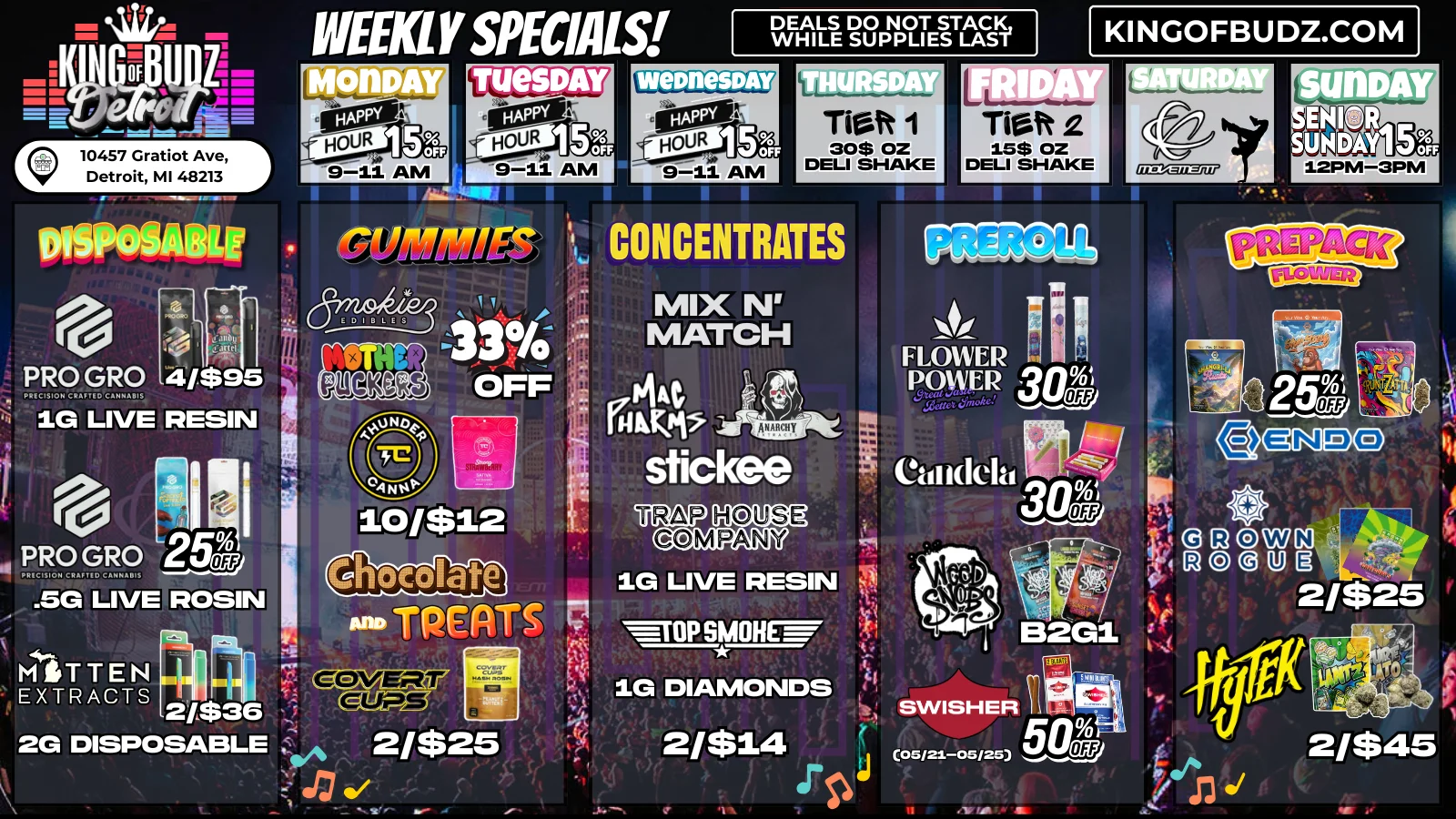 Weekly Deals