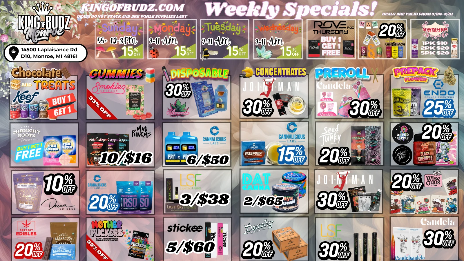 Memorial Deals