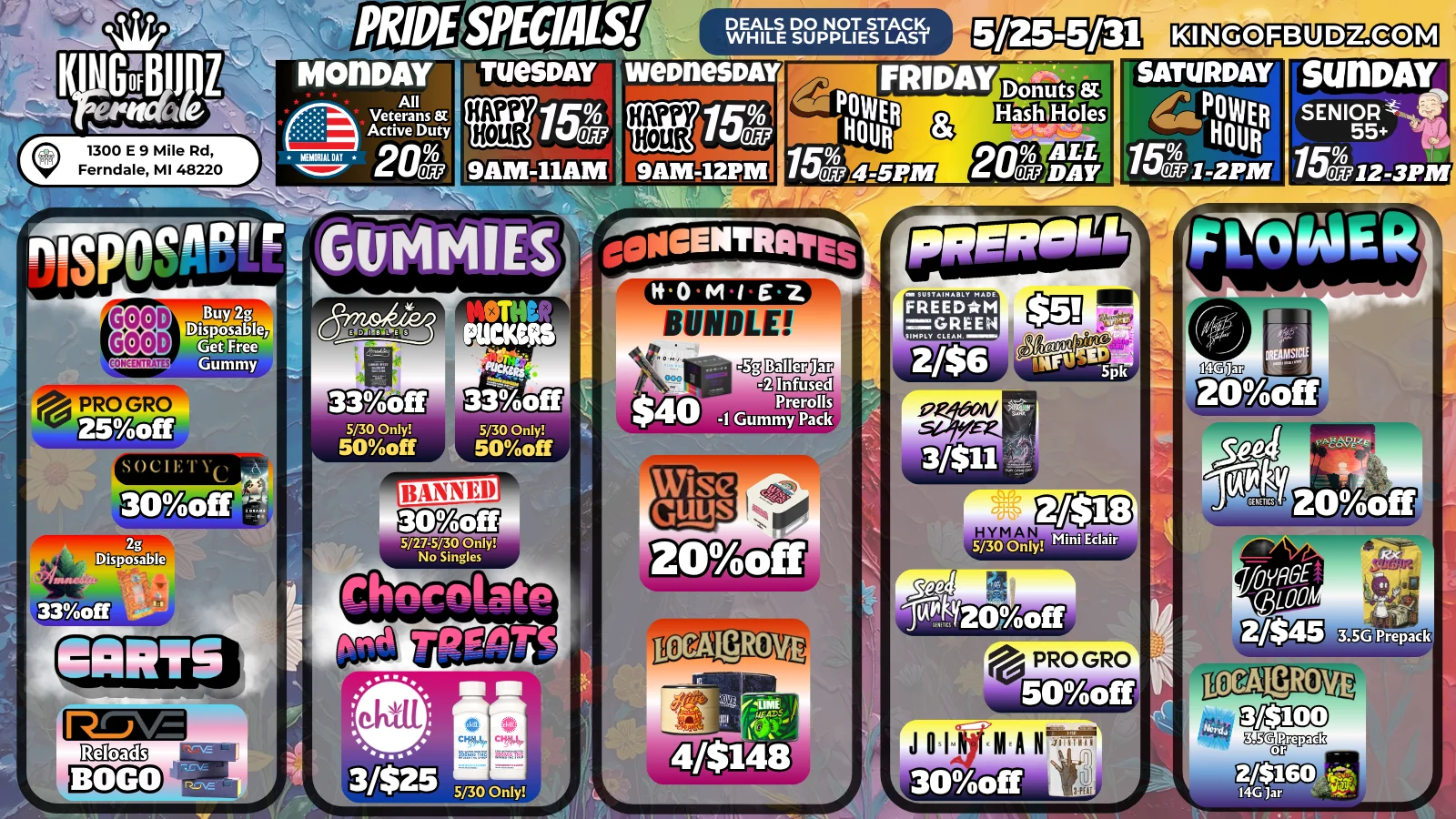 Memorial Deals