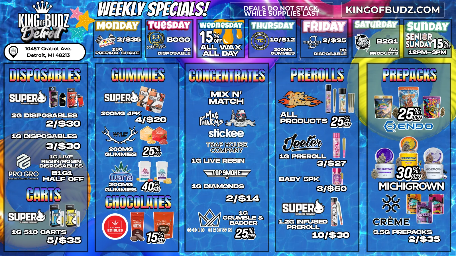 Weekly Deals