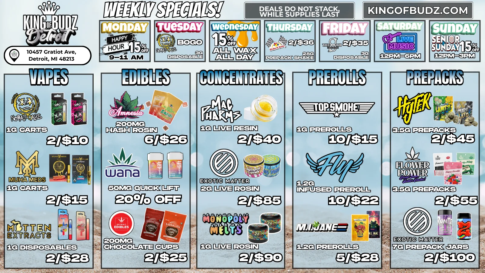 July Summer Deals