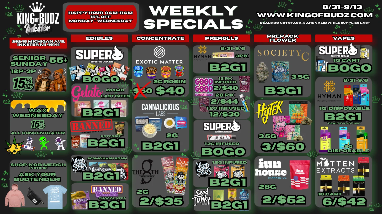 Weekly Deals
