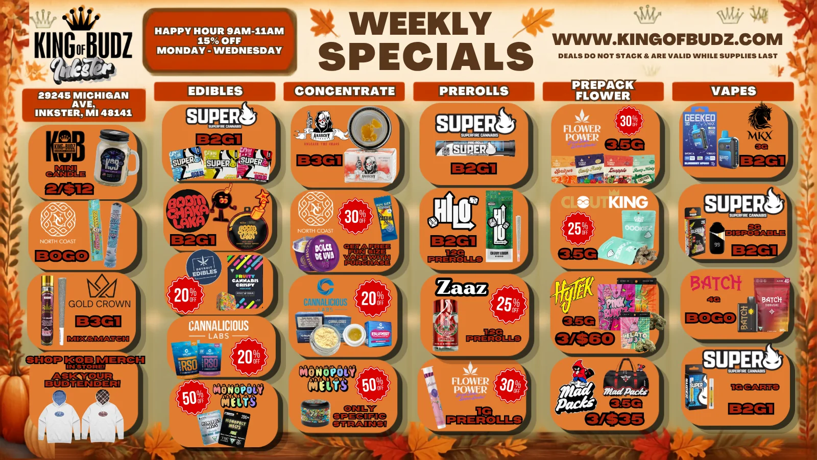 September Savings