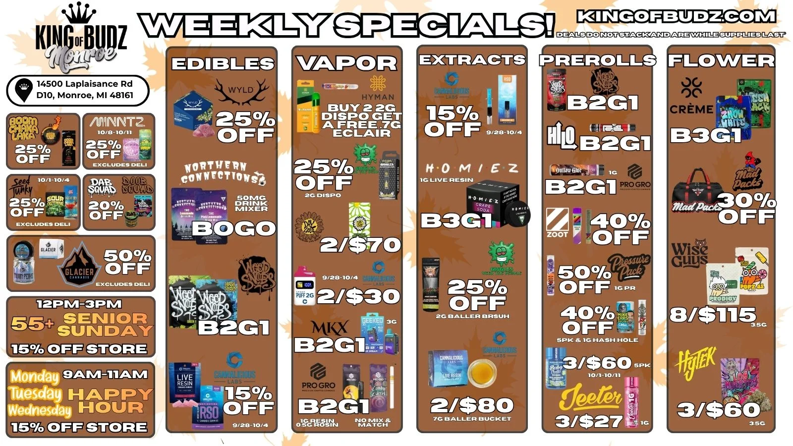 Harvest These Deals