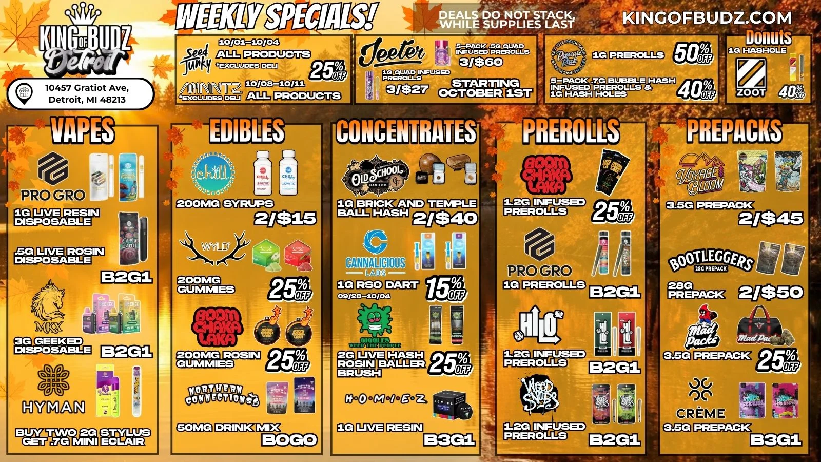 Harvest These Deals