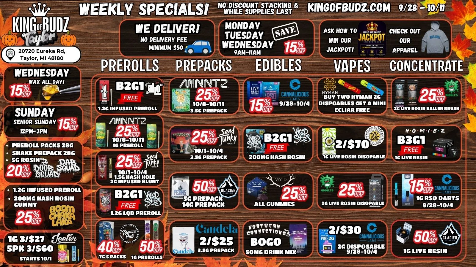 Harvest These Deals