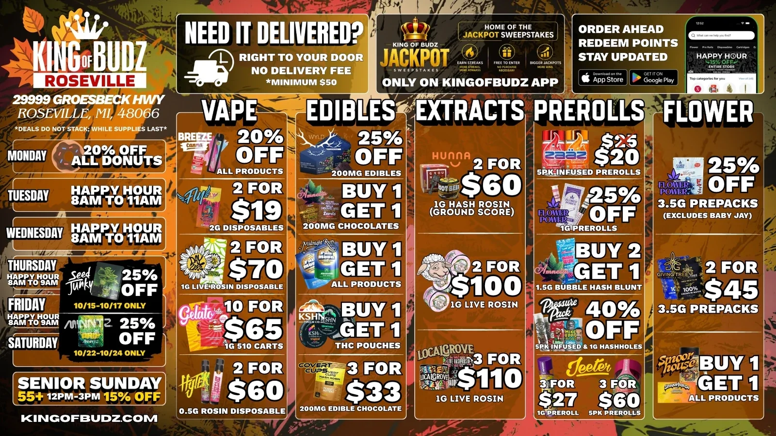 Spooky Savings