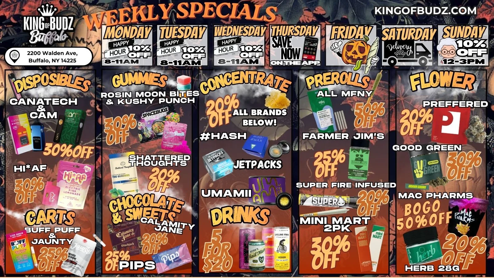 Spooky Savings