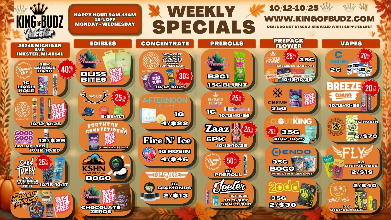 Spooky Savings